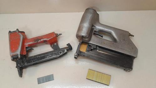 Tacker afwerktacker en grote nietentacker senco, Doe-het-zelf en Verbouw, Gereedschap | Handgereedschap, Gebruikt, Ophalen of Verzenden
