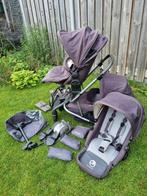 Easywalker Harvey kinderwagen met reiswieg, 2 zitjes div. ac, Kinderen en Baby's, Kinderwagens en Combinaties, Gebruikt, Met reiswieg