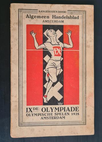 Propaganda boek IXde Olympiade Olympische spelen 1928 A'dam beschikbaar voor biedingen