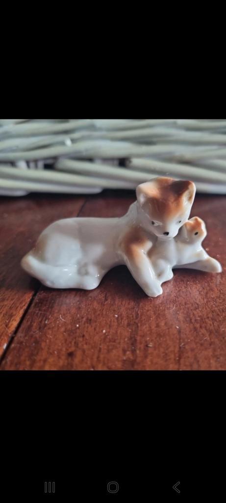 Vintage Royal Copenhagen Poes Beeldje 1871 puntgaaf, Antiek en Kunst, Antiek | Porselein, Ophalen of Verzenden