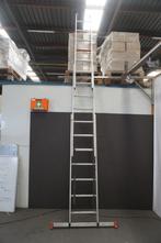 Opsteekladder, uitschuifbare werkladder ladder, Gebruikt, Ophalen of Verzenden, Ladder, Opvouwbaar of Inschuifbaar