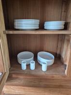 Servies set Hema, Rome new bone wit (alleen ophalen), Huis en Inrichting, Keuken | Servies, Ophalen, Zo goed als nieuw, Bord(en)