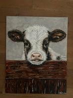 Schilderij kalf, Antiek en Kunst, Ophalen of Verzenden