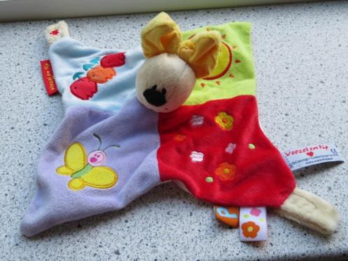 Knuffeldoek hond Pip van Woezel en Pip Dromenjager vlinder, Kinderen en Baby's, Speelgoed | Knuffels en Pluche, Zo goed als nieuw