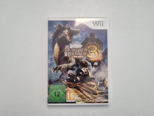 Monster Hunter 3 - Nintendo Wii, Spelcomputers en Games, Games | Nintendo Wii, Zo goed als nieuw, Role Playing Game (Rpg), 1 speler