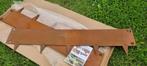 Cortenstaal borders stoepranden 24cm !!! 106cm lang border, Ophalen, Overige materialen, 100 tot 200 cm, Nieuw
