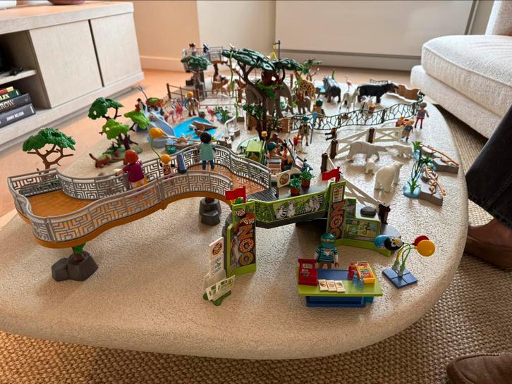 Playmobil dierentuin dierenpark, Kinderen en Baby's, Speelgoed | Playmobil, Zo goed als nieuw, Complete set, Ophalen