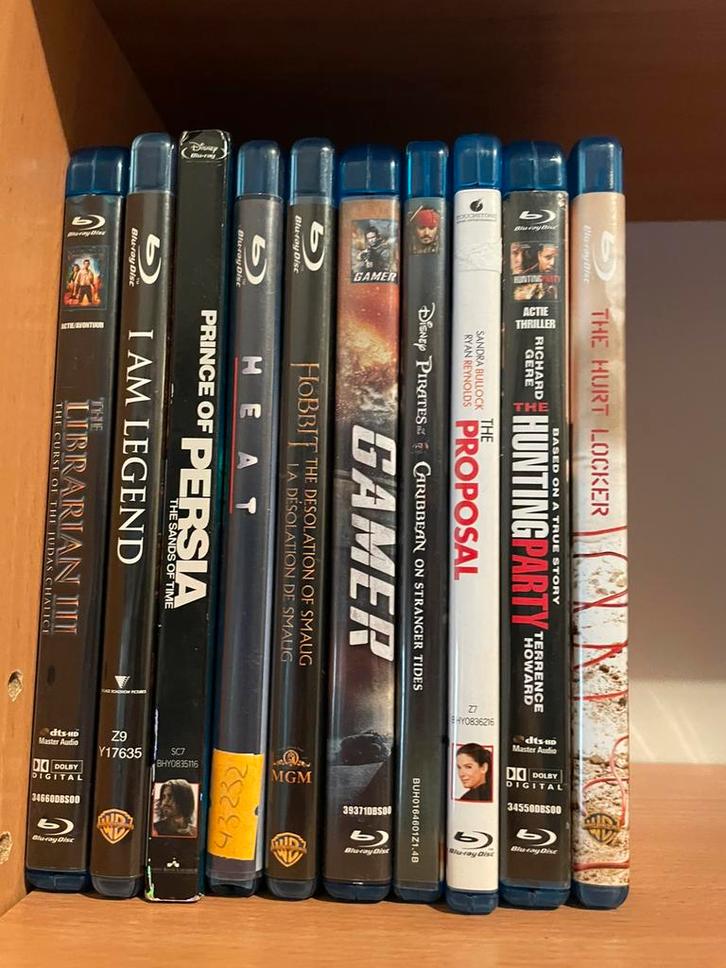 10 Blu-rays! #partij 1, Cd's en Dvd's, Blu-ray, Zo goed als nieuw, Actie, Ophalen of Verzenden