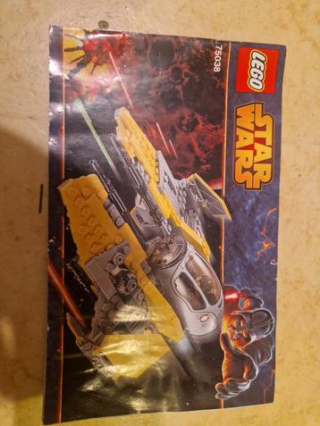 Lego Star Wars Anakin's Jedi Interceptor 75038 beschikbaar voor biedingen