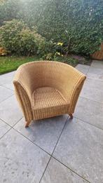 Rotan fauteuil, Huis en Inrichting, Fauteuils, Ophalen, Zo goed als nieuw, 75 tot 100 cm, 50 tot 75 cm