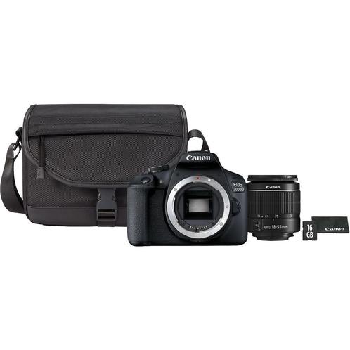 Canon 2000d compleet, Audio, Tv en Foto, Fotografie | Lenzen en Objectieven, Zo goed als nieuw, Standaardlens, Zoom, Ophalen of Verzenden