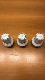Danfoss thermostaatknoppen (4x), Doe-het-zelf en Verbouw, Thermostaten, Ophalen of Verzenden, Gebruikt