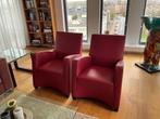 Wittmann fauteuils, Huis en Inrichting, Fauteuils, Minder dan 75 cm, Leer, Zo goed als nieuw, 50 tot 75 cm