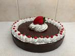 Decoratieve Aardbeien Taart, Antiek en Kunst, Ophalen of Verzenden