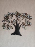 Wand deco boom metaal 57x72, Huis en Inrichting, Woonaccessoires | Wanddecoraties, Ophalen, Zo goed als nieuw