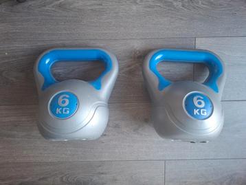 Kettle bell 6kg each beschikbaar voor biedingen
