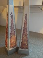 2 hoge,witte piramides , kerst verlichting, Ophalen of Verzenden, Zo goed als nieuw
