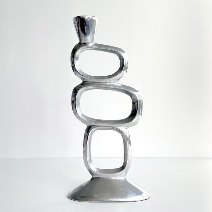 XL vintage KANDELAAR Matthew Hilton 80's design PostModern, Huis en Inrichting, Woonaccessoires | Kandelaars en Kaarsen, Gebruikt