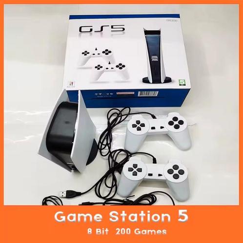 Game Station 5 - 200 Retro Games €30 inclusief verzenden!!!, Spelcomputers en Games, Spelcomputers | Overige, Nieuw, Ophalen of Verzenden