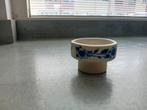 Heinen Delfts blauw, Ophalen of Verzenden, Crème, Overige materialen, Minder dan 25 cm