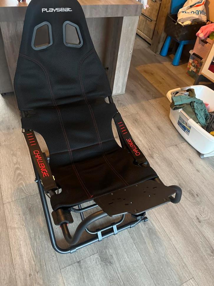 Playseat Challenge Racestoel - Zo goed als nieuw, Spelcomputers en Games, Virtual Reality, Zo goed als nieuw, Pc, Controller, Ophalen of Verzenden