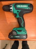 Hikoki DS18DF Accu Boormachine - 18V, Doe-het-zelf en Verbouw, Gereedschap | Boormachines, Variabele snelheid, Ophalen of Verzenden