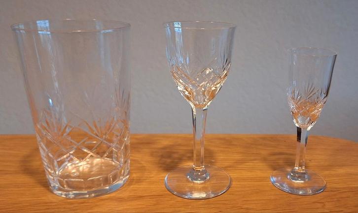 Bayal Kristal Set - 3 Delig, Antiek en Kunst, Antiek | Glas en Kristal, Ophalen