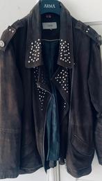 Te koop: leren jasje, Ibana, groen, maat 38/40, Ophalen of Verzenden, Zo goed als nieuw, Maat 38/40 (M), Groen