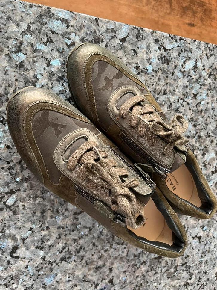 Hassia Barcelona H dames sneakers  nieuwstaat  39,5, Kleding | Dames, Schoenen, Zo goed als nieuw, Sneakers of Gympen, Groen, Ophalen of Verzenden