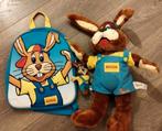 Koos Konijn Knuffel en Rugzak, Ophalen of Verzenden, Gebruikt, Konijn
