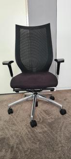 Bureaustoel Patra Fortis - Zwart - Mesh rugleuning NEN 1335, Ophalen, Gebruikt, Zwart, Bureaustoel