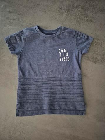 Primark cool kid vibe shirt 104 korte mouwen t-shirt donkerb beschikbaar voor biedingen