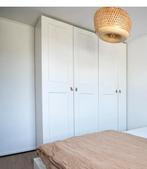 IKEA PAX kledingkast met GRIMO deuren, in de kleur wit, Huis en Inrichting, Ophalen, Zo goed als nieuw, 50 tot 75 cm, 200 cm of meer