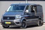 Volkswagen Crafter L3H2 | 177Pk Aut. | 30 | Dubbele Cabine |, Auto's, Bestelauto's, 12 maanden, Stof, Gebruikt, Zwart