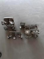 Grijze plafondlampen, Ophalen, Zo goed als nieuw, Glas