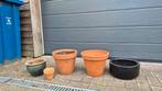 Gratis Diverse bloempotten - Aardewerk, Tuin en Terras, Bloempotten, Gebruikt, Rond, Aardewerk, Tuin