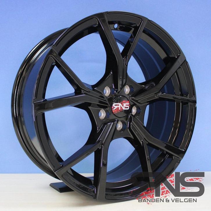 5X100 17" VW Polo R-Line GTI Estoril  Look Velgen, Auto-onderdelen, Banden en Velgen, Velg(en), 17 inch, Personenwagen, Nieuw