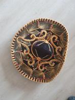 - - - Handgemaakte Mexicaanse Sombrero zwart goud - - -, Ophalen of Verzenden