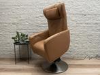 ZGAN Prominent Sorisso leer sta op stoel relax fauteuil, Leer, Zo goed als nieuw, 50 tot 75 cm, Ophalen
