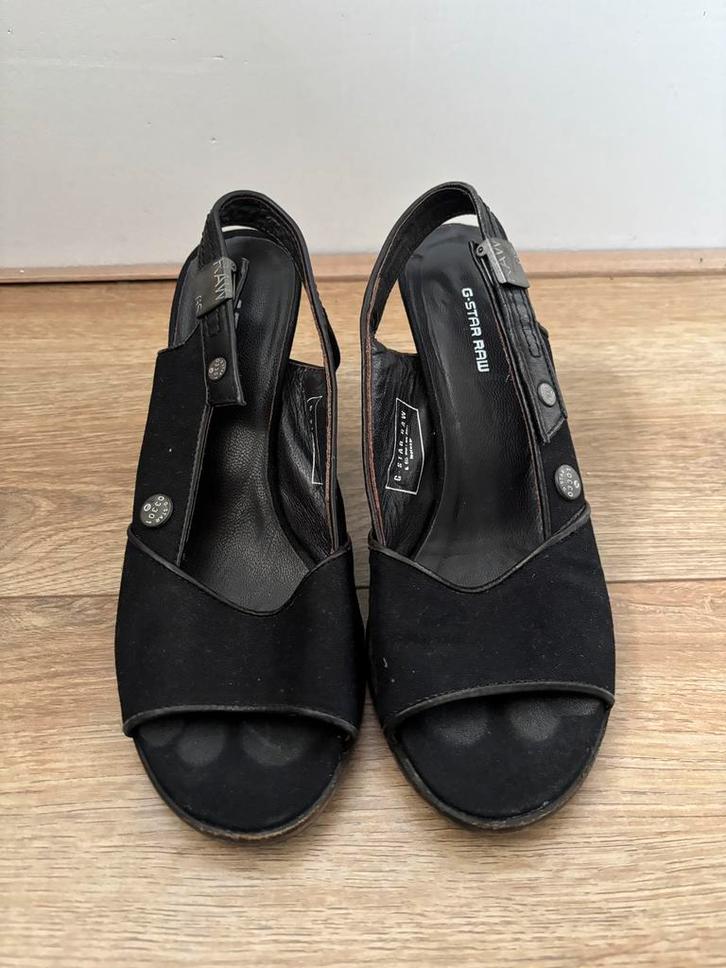 G-star hakken maat 38, Kleding | Dames, Schoenen, Gedragen, Pumps, Zwart, Ophalen of Verzenden