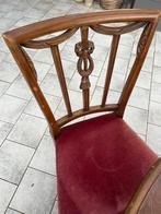 Ronde tafel met 4 stoelen, Ophalen