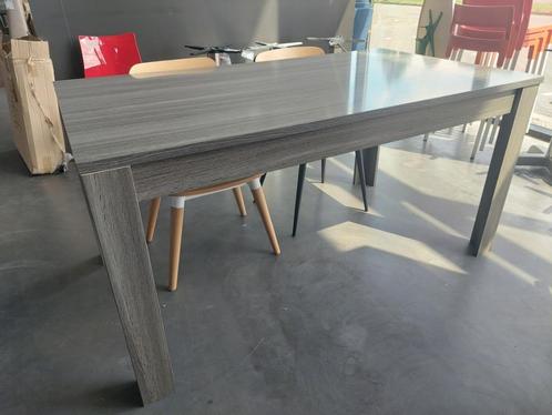 Eetkamertafel 160x90cm houtdecor, Huis en Inrichting, Tafels | Eettafels, Nieuw, 150 tot 200 cm, 50 tot 100 cm, Vijf personen of meer
