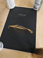 Canvas poster Lamborghini huracan, Minder dan 50 cm, Nieuw, Ophalen of Verzenden, Foto of Poster