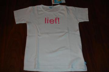 Lief lifestyle short sleeve shirt wit in maat 122 nieuw! beschikbaar voor biedingen