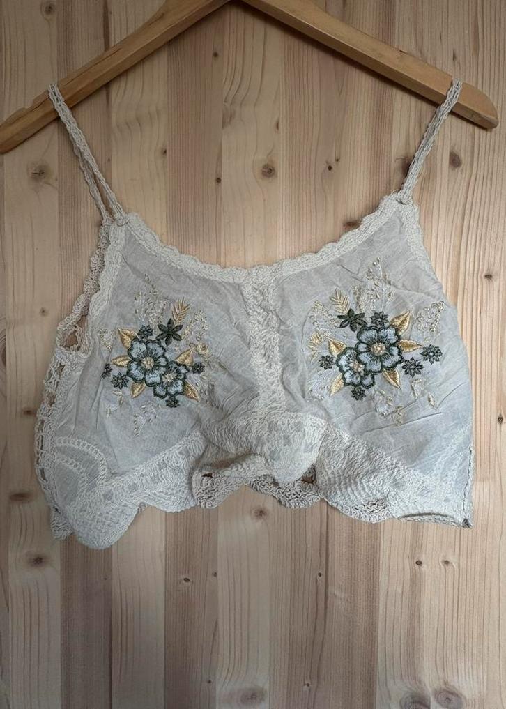 Crop top vrouwen, Kleding | Dames, Tops, Zo goed als nieuw, Zonder mouw, Ophalen of Verzenden