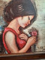 olieschilderij, Ophalen