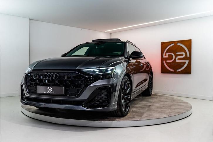 Audi Q8 60 TFSI E Quattro S-Edition Competition 490PK FACELI, Auto's, Audi, Bedrijf, Te koop, Q8, 360° camera, 4x4, ABS, Achteruitrijcamera