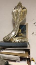 Gouden Cobra Decor, Minder dan 50 cm, Rond, Ophalen of Verzenden, Zo goed als nieuw