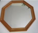 8-hoekige houten spiegel, Huis en Inrichting, Woonaccessoires | Spiegels, Oosterveldweg 15, 7274 DZ, Minder dan 50 cm, Verzenden