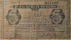 5 Gulden 1944 Zilverbon, Postzegels en Munten, Bankbiljetten | Nederland, Verzenden, 5 gulden